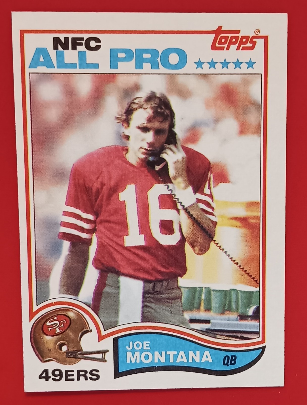 1982 Topps NM Joe Montana #488