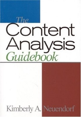 The Content Analysis Guidebook Paperback Kimberly A. Neuendorf