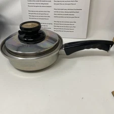 Kitchen Craft By West Bend Sauce Pan With Vented Lid. Estate Find