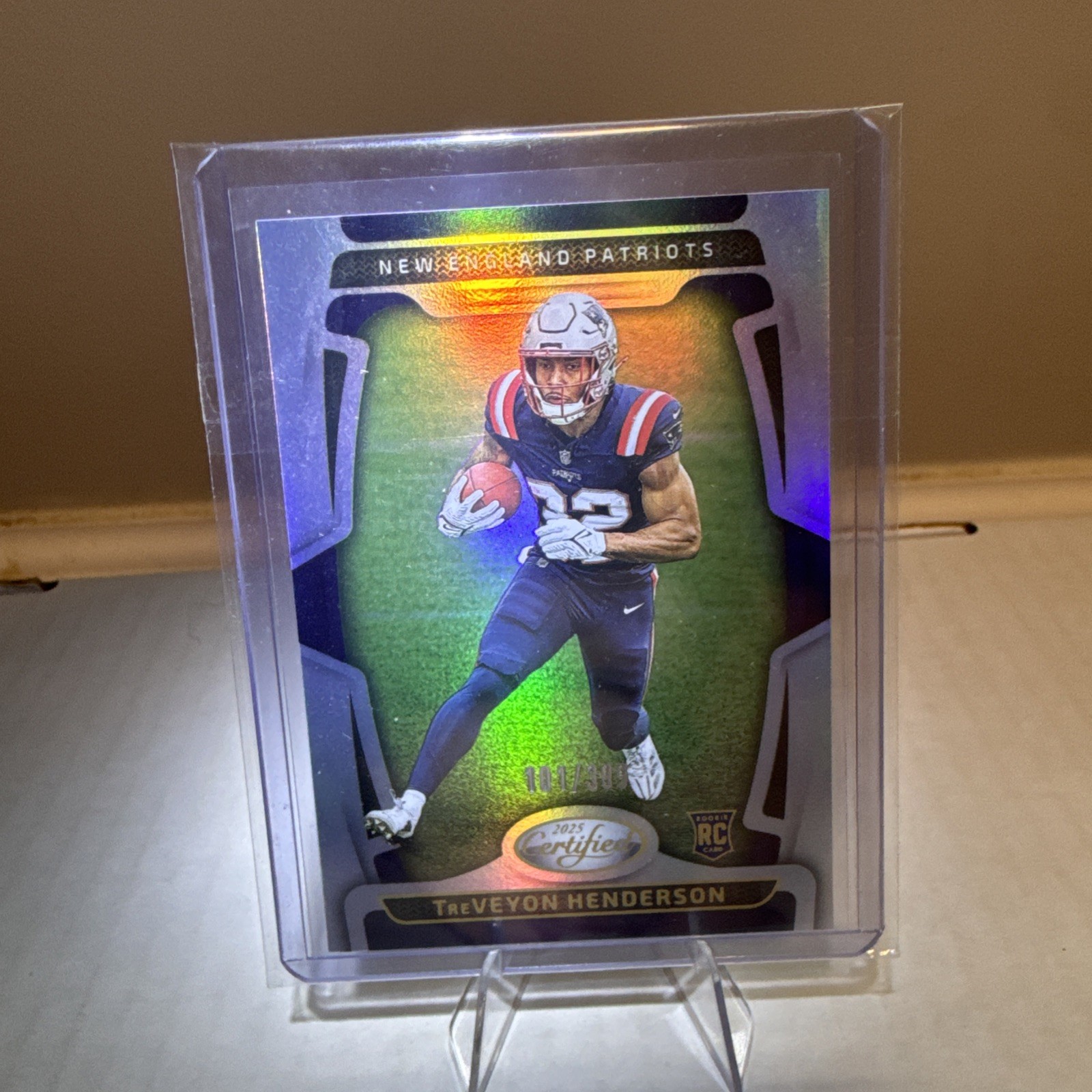 2025 Panini Certified - Rookies TreVeyon Henderson #144 Mirror /399 (RC)