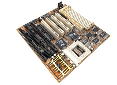 Ungetestet Intel SB82437VX SB82371SB VER 1.4 Mainboard Sockel Socket 7 ISA Retro