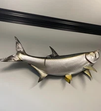 57" Tarpon Half Mount Fish Replica 