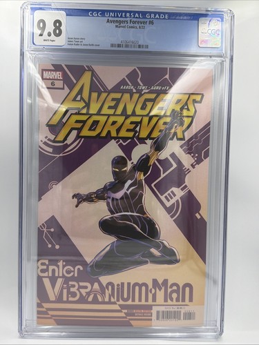 Avengers Forever #6 CGC 9.8 1st Vibranium Man 2022