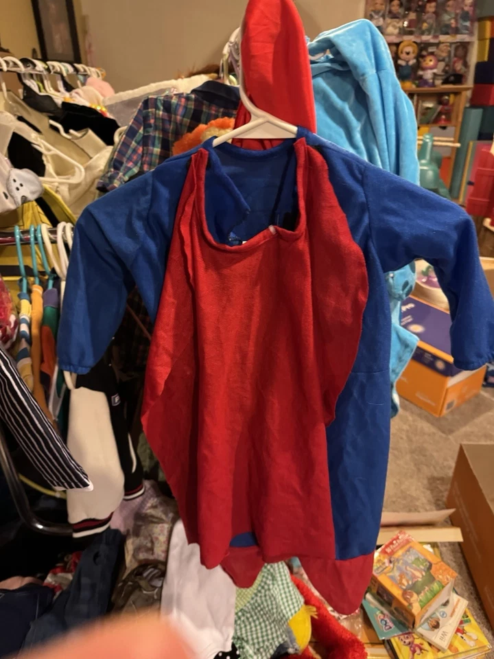 2011 Superman Halloween Costume Infant 6-12 Months - Image 2 of 4