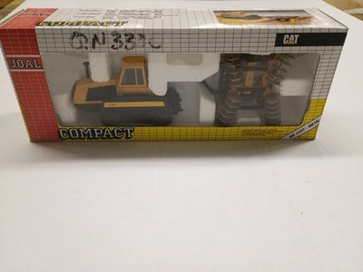 Joal CAT Challenger 65 Tractor with Disc Harrow Compact Diecast Model