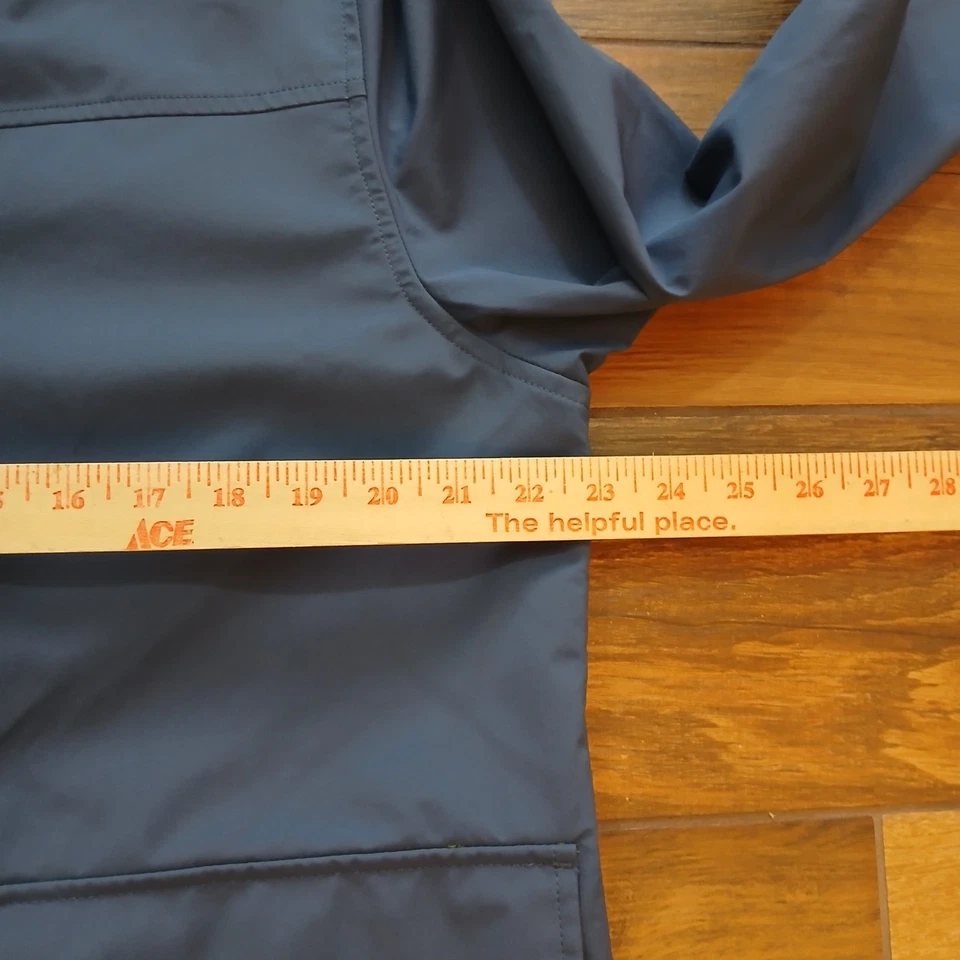 J экипажа дождевик мужской большой синий Brunswick легкий с капюшоном на открытом воздухе пальто - Изображение 4 из 4