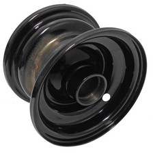 5" x 3" Floater Wheel Black For 1-3/8" OD Bearing Wagon Go Kart Mini Bike