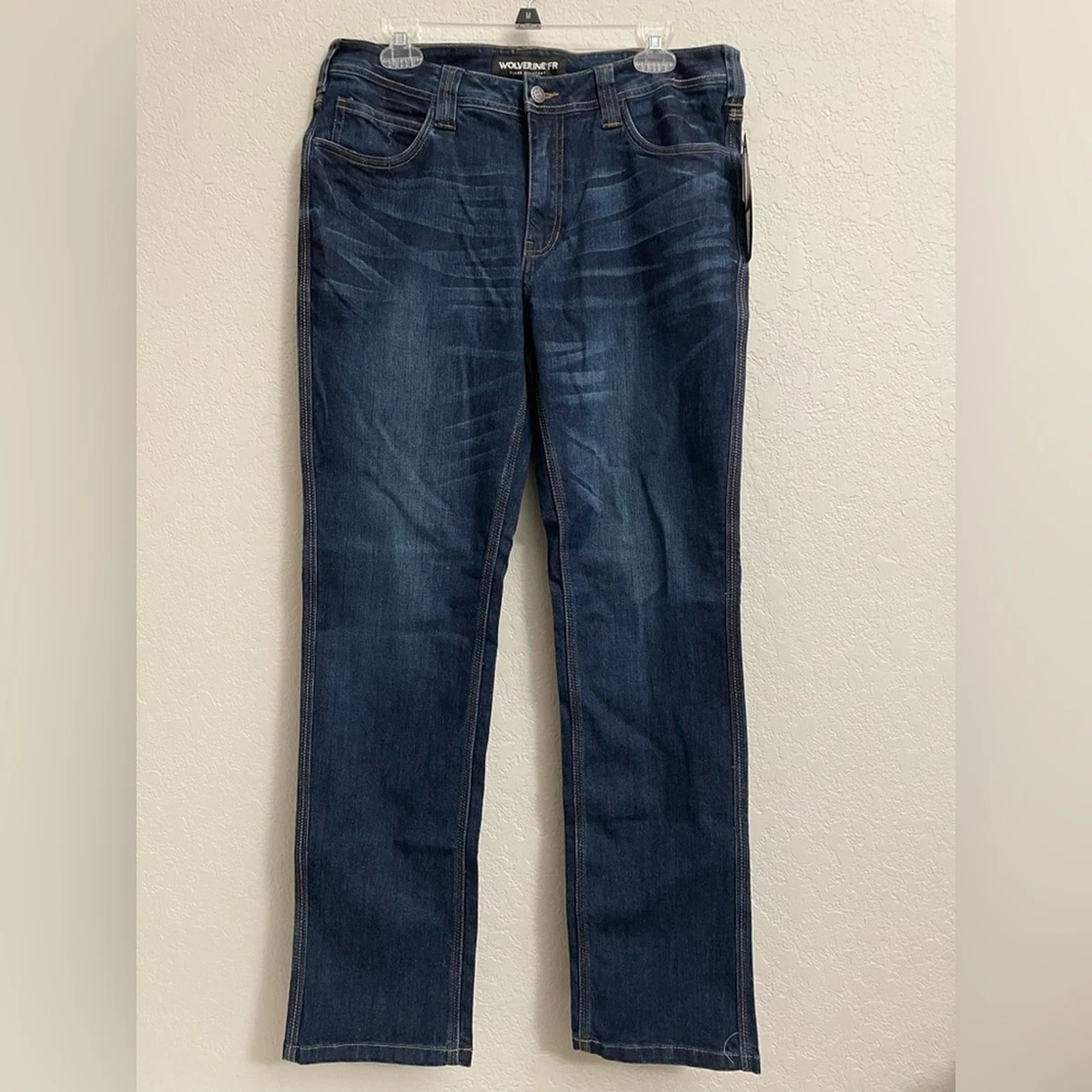 Jeans De Trabajo Wrangler Retro Resistentes Al Fuego Para Mujer - Corte Bootcut, Elásticos, Con Protección FR (ARC 15)