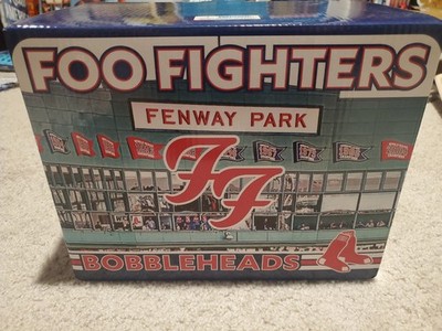 Foo Fighters Fenway Park Boston Red Sox Bobblehead Set New In Box