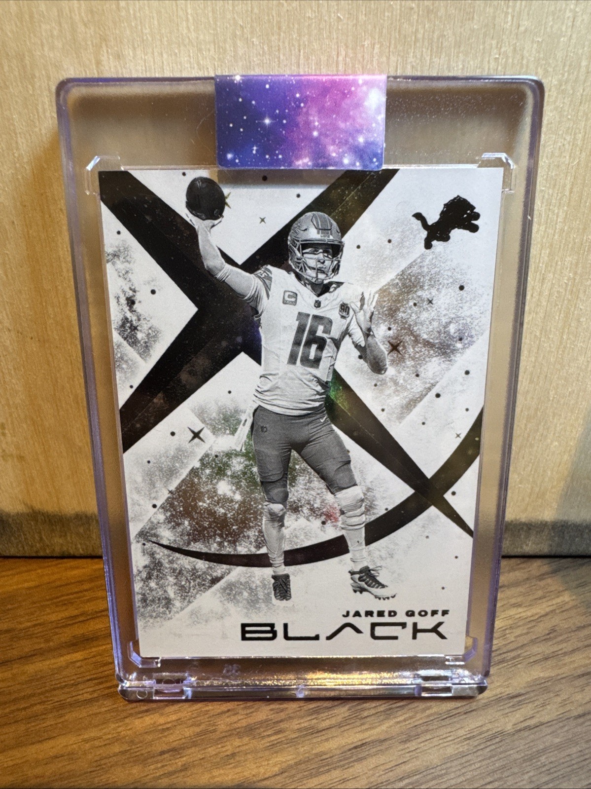 2024 Panini Black - Jared Goff White Night Case Hit SSP #WN-JG