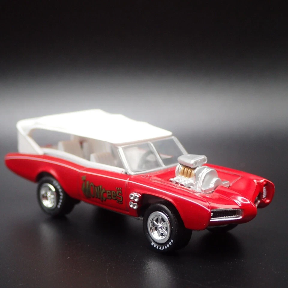 The Monkees Mobile 1966 66 PONTIAC Gto 1/64 Scala da Collezione Modellino Auto - Immagine 4 di 4