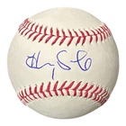 HOPE SOLO SIGNED OFFICIAL MLB BASEBALL BAS BT27649 USWNT SOCCER