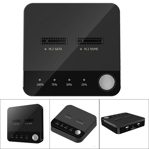 Streamlined 2 Bay M 2 For SATA Cloning Solution for Busy Professionals - Picture 5 of 12