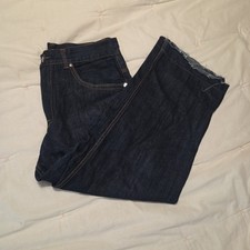 Rocawear Y2K Baggy Jeans 36 Dark Wash Skater Hip Hop VTG