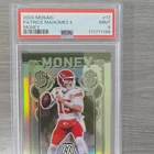 Panini 2024 Mosaic Money Case Hit SSP!! Patrick Mahomes II Chiefs #17 PSA 9