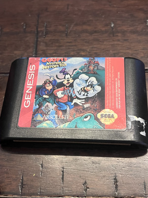 Goofy's Hysterical History Tour (Sega Genesis, 1993) CART ONLY