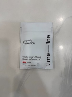 Timeline Mitopure Urolithin A -Softgels 60 count Healthy Aging and Cellular Rene