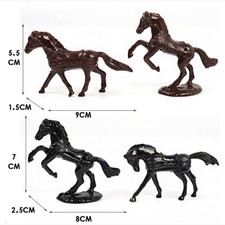 Simulation Plastic Medieval Knights Soldier Action Model