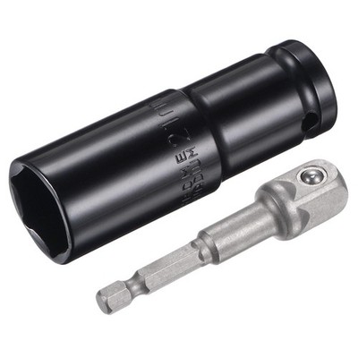 1/2'' Steckschlüssel Zubehörsatz 21mm Tiefer 6 Kant Stecknuss 3'' Länge Adapter