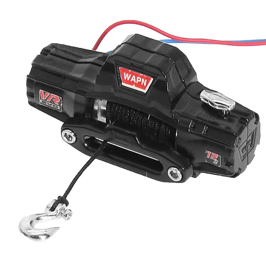 Cabrestante universal eléctrico de metal para oruga FMS escala 1/18 TRX4M 1/24 RC W239 Foto 4 de 4