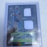 Panini Obsidian 2021 Chuba Hubbard Panthers #237 Etch Green /50 RC Patch Auto
