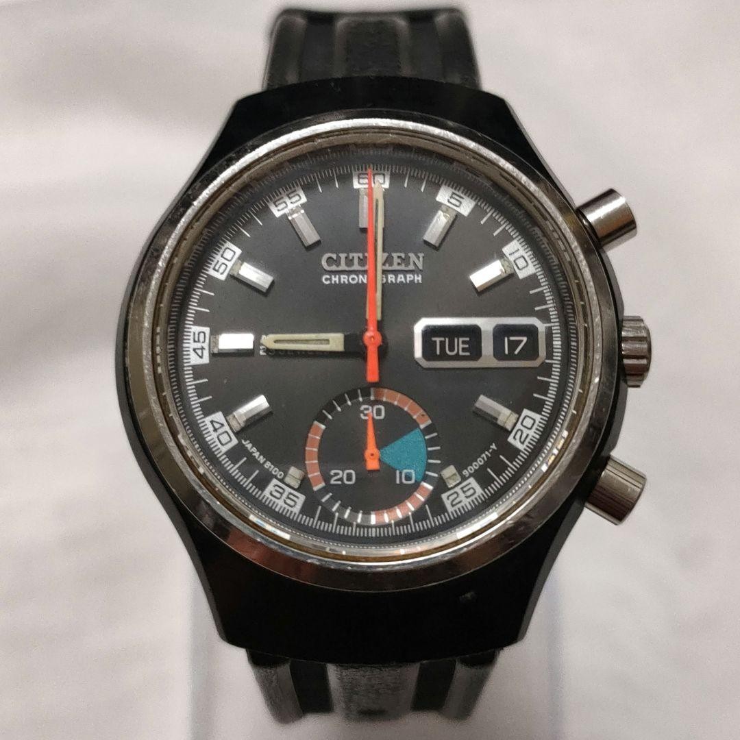 Citizen Challenge Timer Automatic Watch Black 23 … - image 1