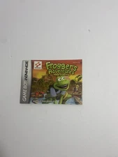 Frogger's Adventures Temple of the Frog Game Boy Advance Instruction Manual Only