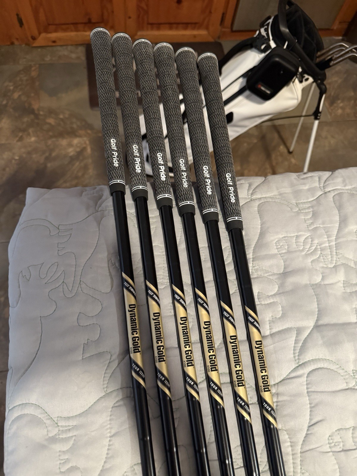 Titleist 2023 T100/620mb Combo Brand New Onyx X100 Shafts. Golf Pride Grips