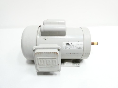 #ad Weg F56H1297 Induction Motor 1ph 3 4hp 1150rpm 115 208 230v ac $306.90