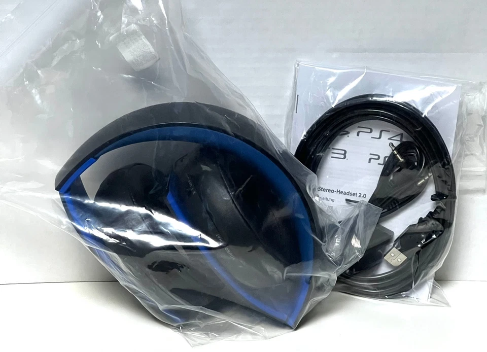 Sony PlayStation Wireless Stereo Headset 2.0 CECHYA-0083 PS4... OHNE OVP wie NEU - Bild 3 von 4