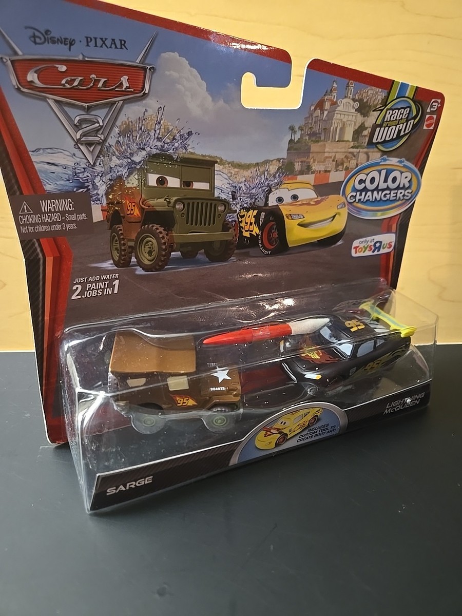 Disney Pixar Cars Color Changers 2 Pack Lightning McQueen and