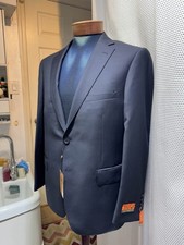 Enzo Tovare Dark Navy Men's 2 Piece Suit