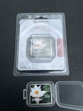 Kingston 4 GB CompactFlash Memory Card CF/4GB plus Extra One GB CF Memory Card