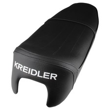 Panca nera a righe longitudinali aperta con cinghie per Kreidler Florett RS