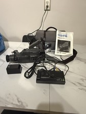 Sony Handycam CCD-F56 Camcorder Video 8 withMany Accessories Untested