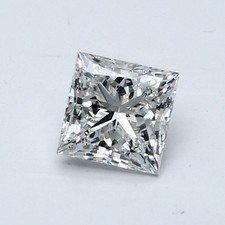 Cert. GIA Princess 1.20 Carat Natural Mined Diamond Loose F color SI2 clarity 3608.33 per carat