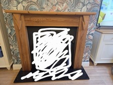 Woodem Pine Fire Surround