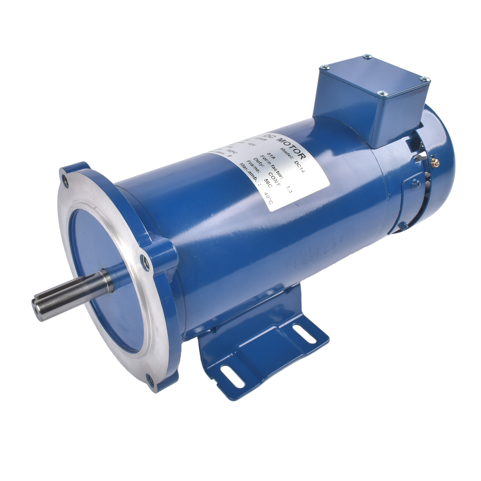 DC Motor MD0510E-C 1HP 56C Frame 90 VDC 1750RPM TEFC Fit for Hallmark Industries