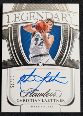 Christian Laettner 2023-24 Flawless Legendary Scripts LS-CHL #19/25 Timberwolves