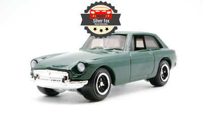 1971 MGB GT COUPE BRITISH GREEN 1:64 SCALE DIECAST COLLECTOR MODEL CAR