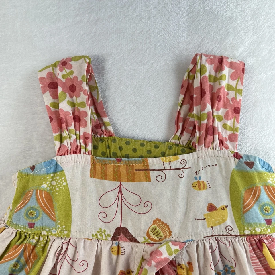 Vestido Olivia Colección 5 Iris Jelly The Pug Niñas Volantes en Niveles Pajareras ☼ Foto 4 de 4