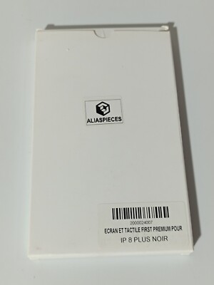 Aliaspieces schwarz bildschirm und touch für IPHONE 8 PLUS+GEHÄRTETES GLAS_0,1_2