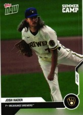 2020 TOPPS NOW SUMMER CAMP JOSH HADER BASEBALL CARD #0D-525