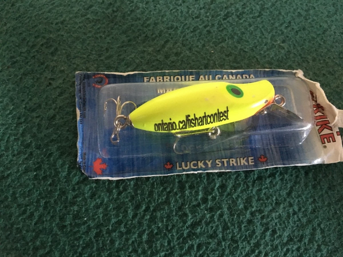 Lucky strike fish lure ontario fishartcontest