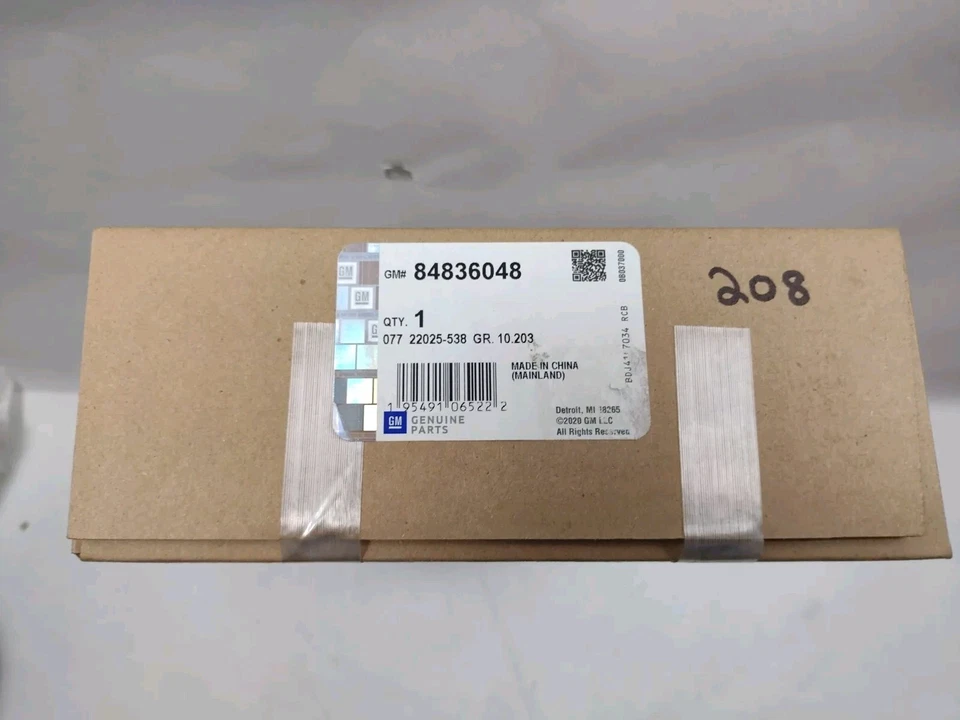 Parasol genuino OEM GM GMC terreno gris ceniza claro 2018-2024 84836048 Foto 2 de 4