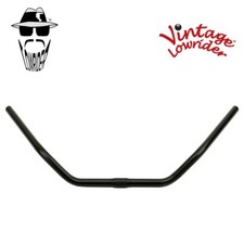 VINTAGE LOWRIDER BICYCLE BEACH CRUISER HANDLEBAR 25.4MM IN BLACK.