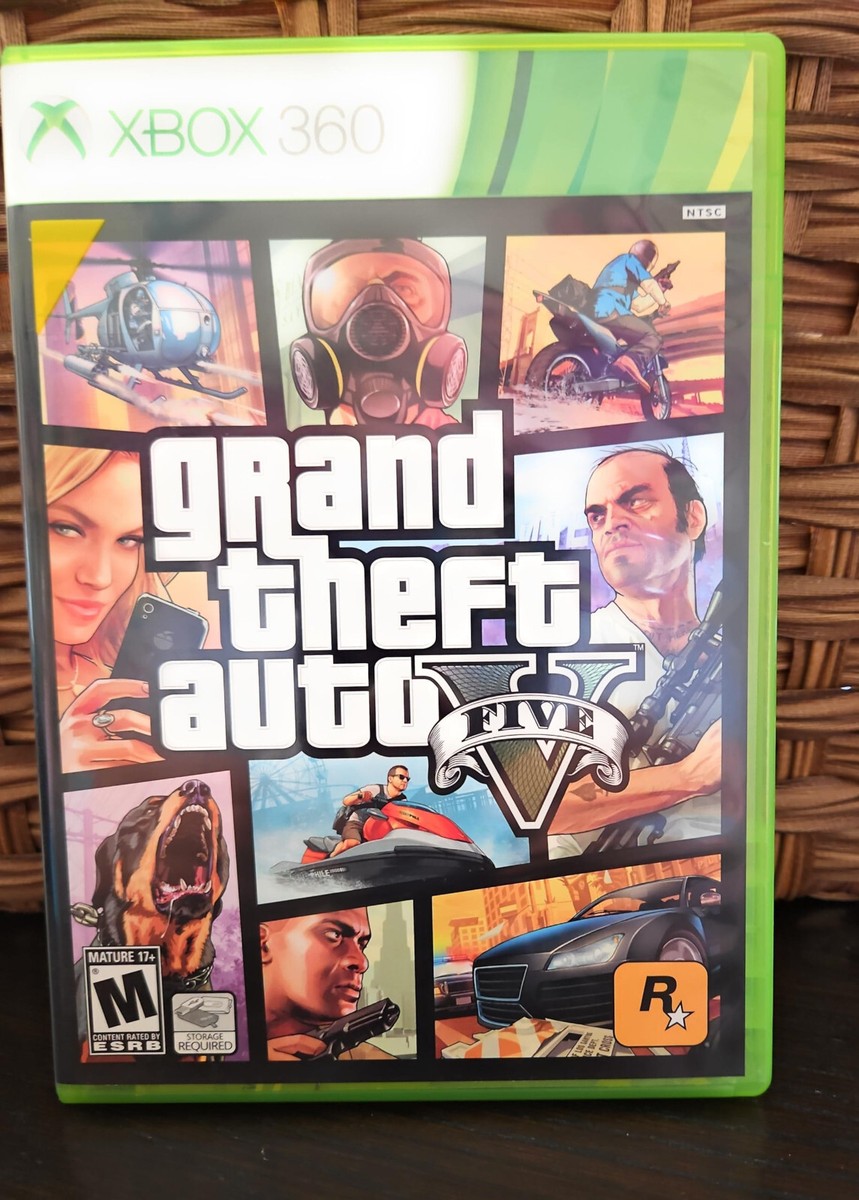 Grand Theft Auto V - Xbox 360 - Jogos de Vídeo Game - Parque Novo