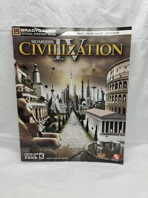 Bradygames Sid Meiers Civilization IV Strategy Guide Book