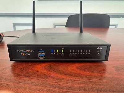   SonicWall TZ370W Wireless Firewall Security Appliance
