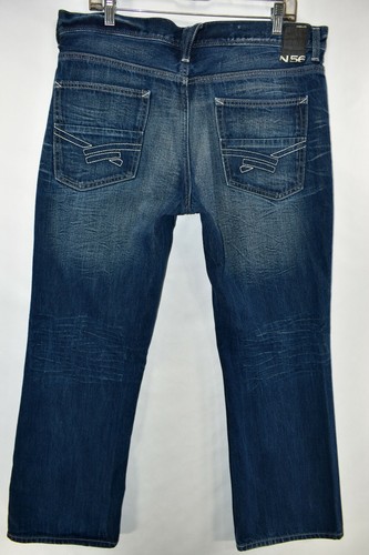 Helix Slim Boot Cut Bootcut Jeans Mens 